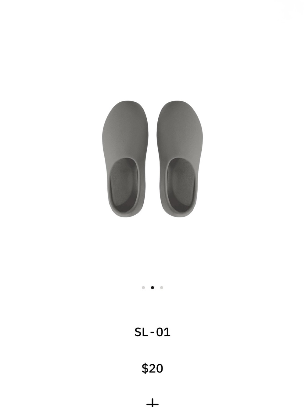 SL-01 Grey Slip-On Comfort Shoes